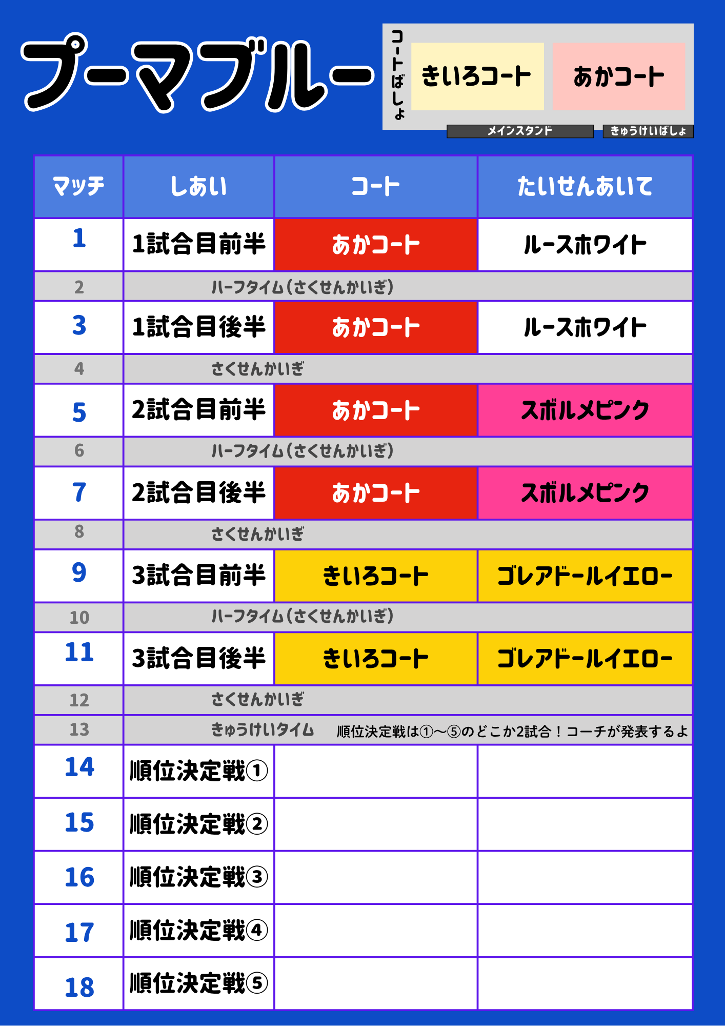 マスターリーグ プーマブルー