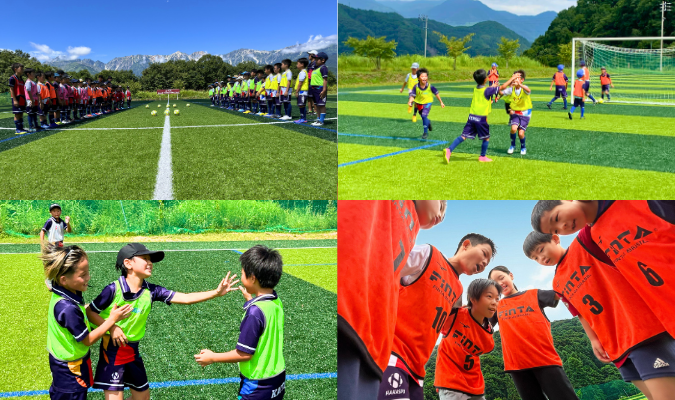 サッカー集中コースの大会